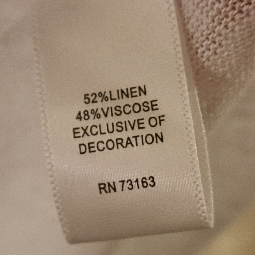 Cupio Anthropology Linen Handkerchief Tank Sz M/L - Picture 7 of 9